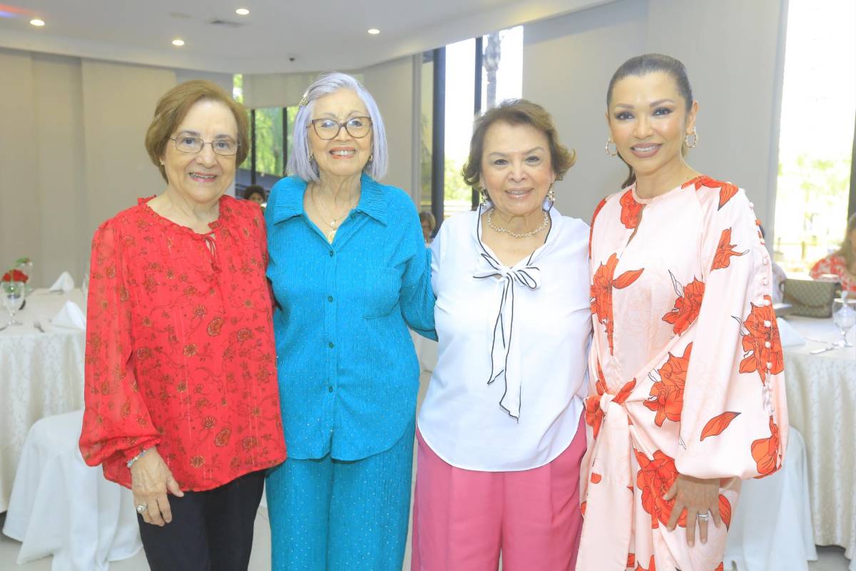 Amor y amistad: Club Internacional de Mujeres celebra su té mensual