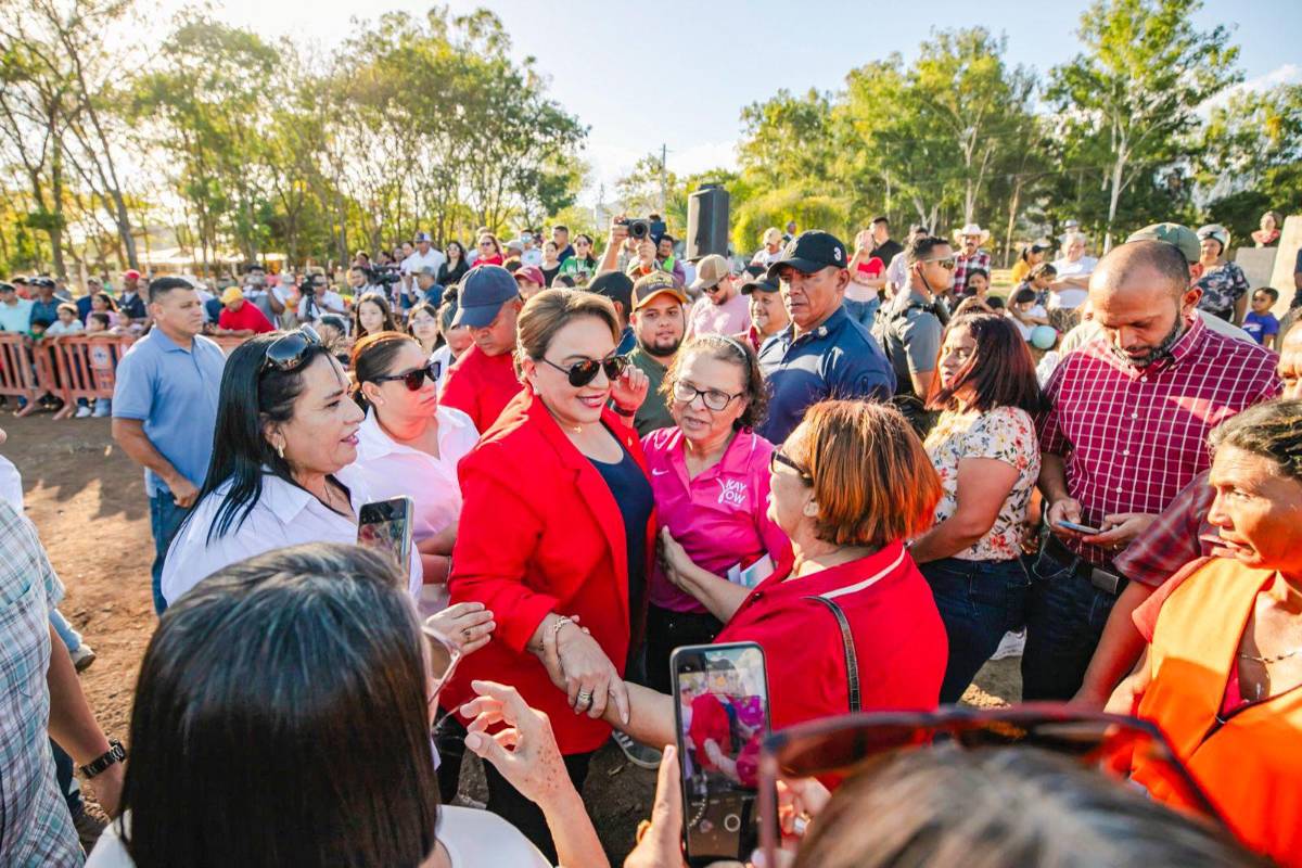 Las obras que entregó la presidenta Xiomara Castro en sus últimas semanas de gobierno