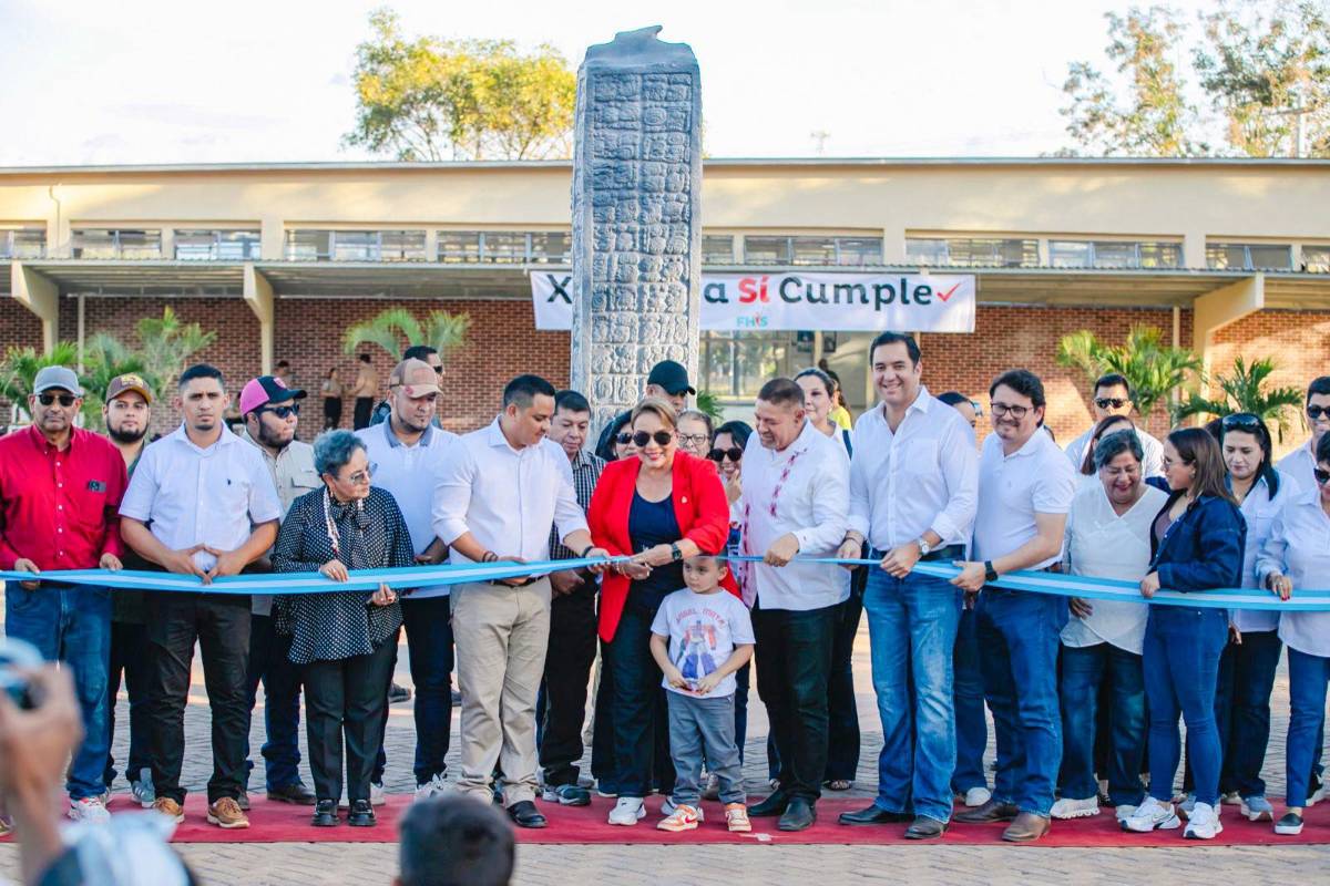 Las obras que entregó la presidenta Xiomara Castro en sus últimas semanas de gobierno