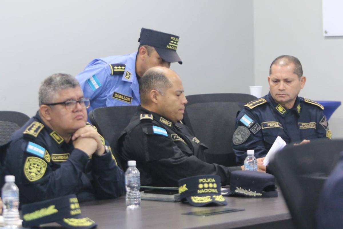 Estos son los oficiales en cargos estratégicos de la Policía Nacional