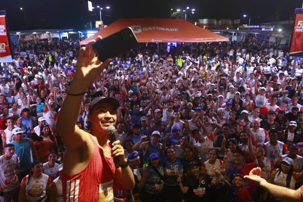 Emocionante: así arrancó la histórica edición 50 de la Maratón LA PRENSA-Gatorade