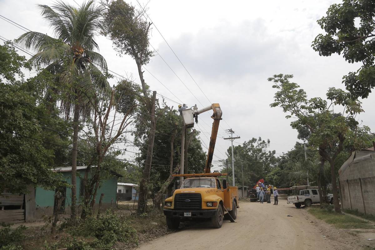 ¿Qué zonas no tendrán energía en San Pedro Sula y Villanueva?