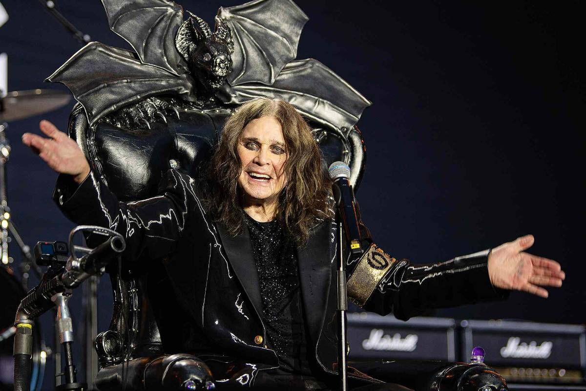 Estrellas del rock le dicen adiós a Ozzy Osbourne
