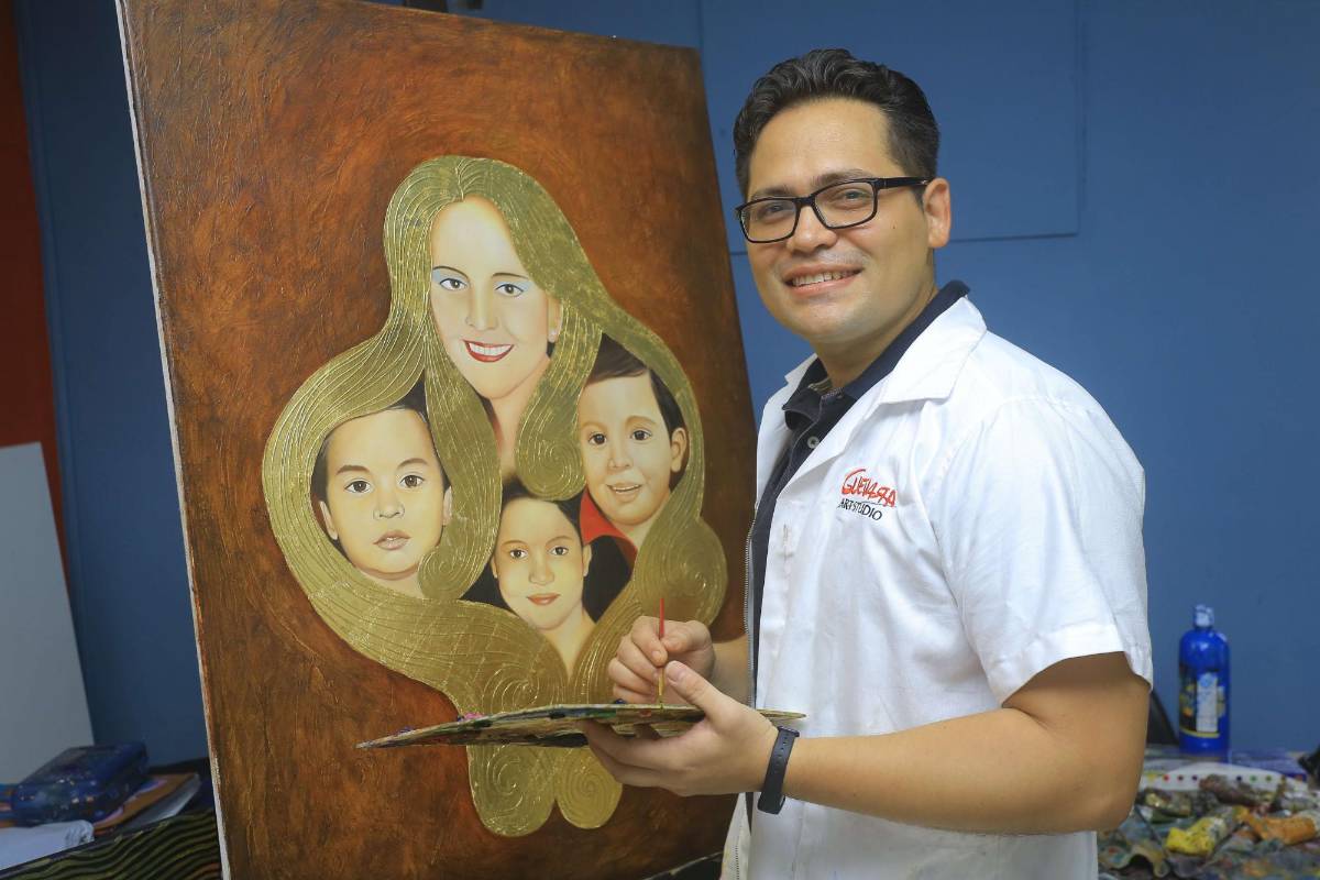 Joven pintor sueña con cambiar la vida de muchos niños a través del arte