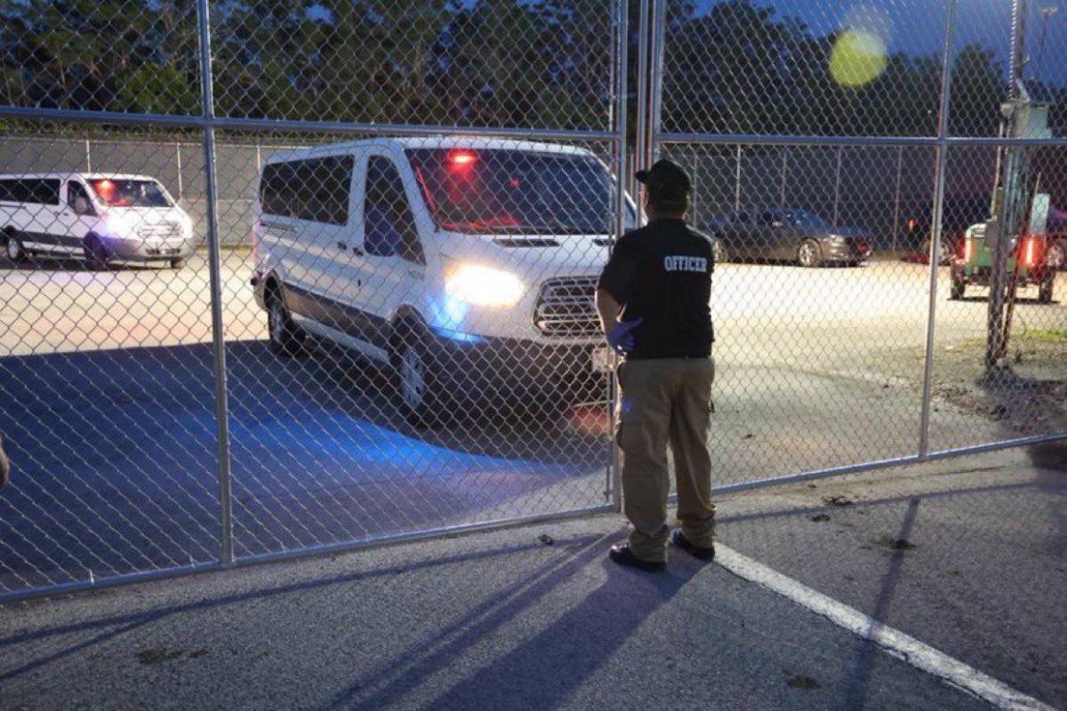 Caimanes, calor y comida podrida: Migrantes describen un infierno en 'Alligator Alcatraz'