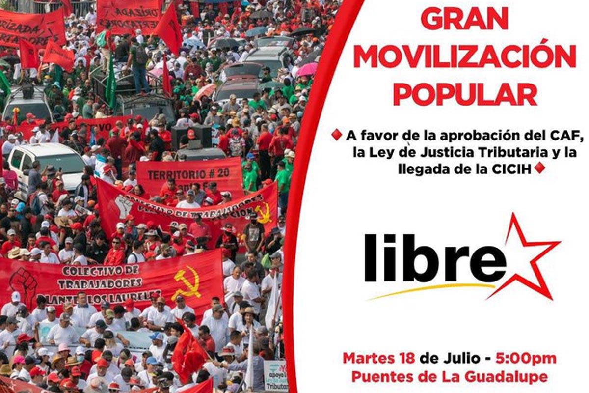 Manuel Zelaya convoca a una “Gran Movilización Popular”