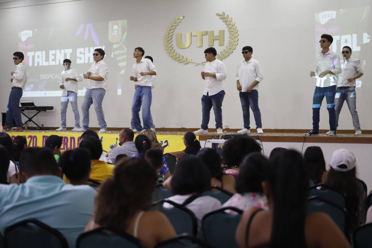 Festival de danza moderna por la Saint Thomas School en SPS