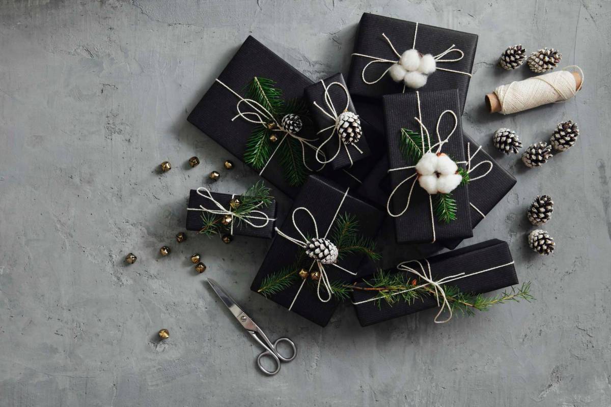 Envuelva sus regalos con creatividad