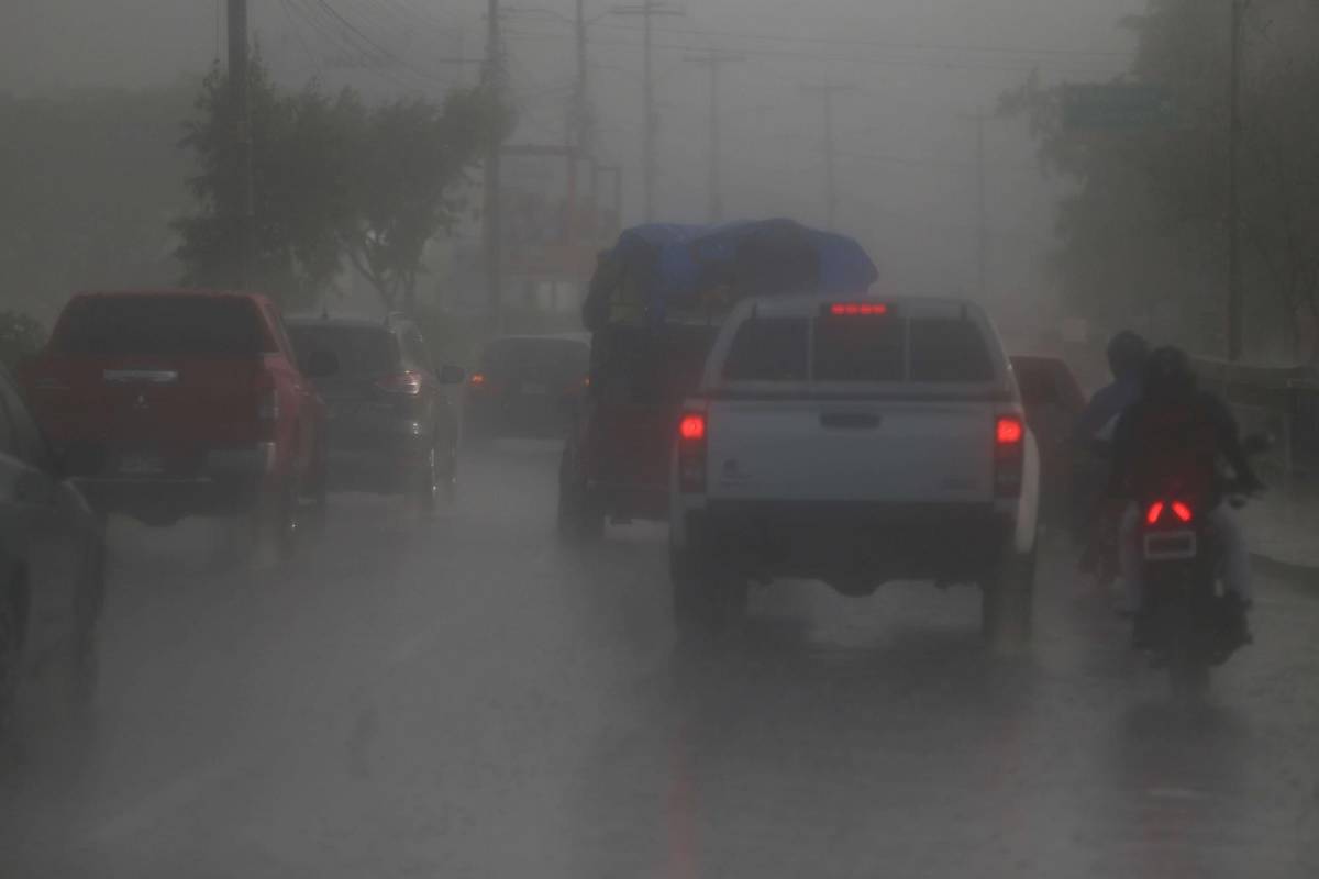 Más lluvias este martes y miércoles en Honduras