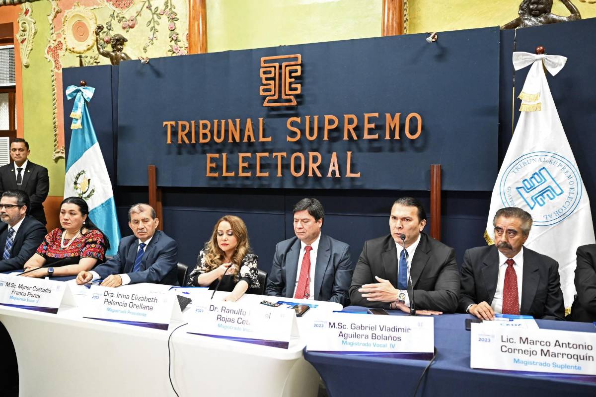 La Fiscalía de Guatemala realiza un allanamiento en la sede del Tribunal Supremo Electoral
