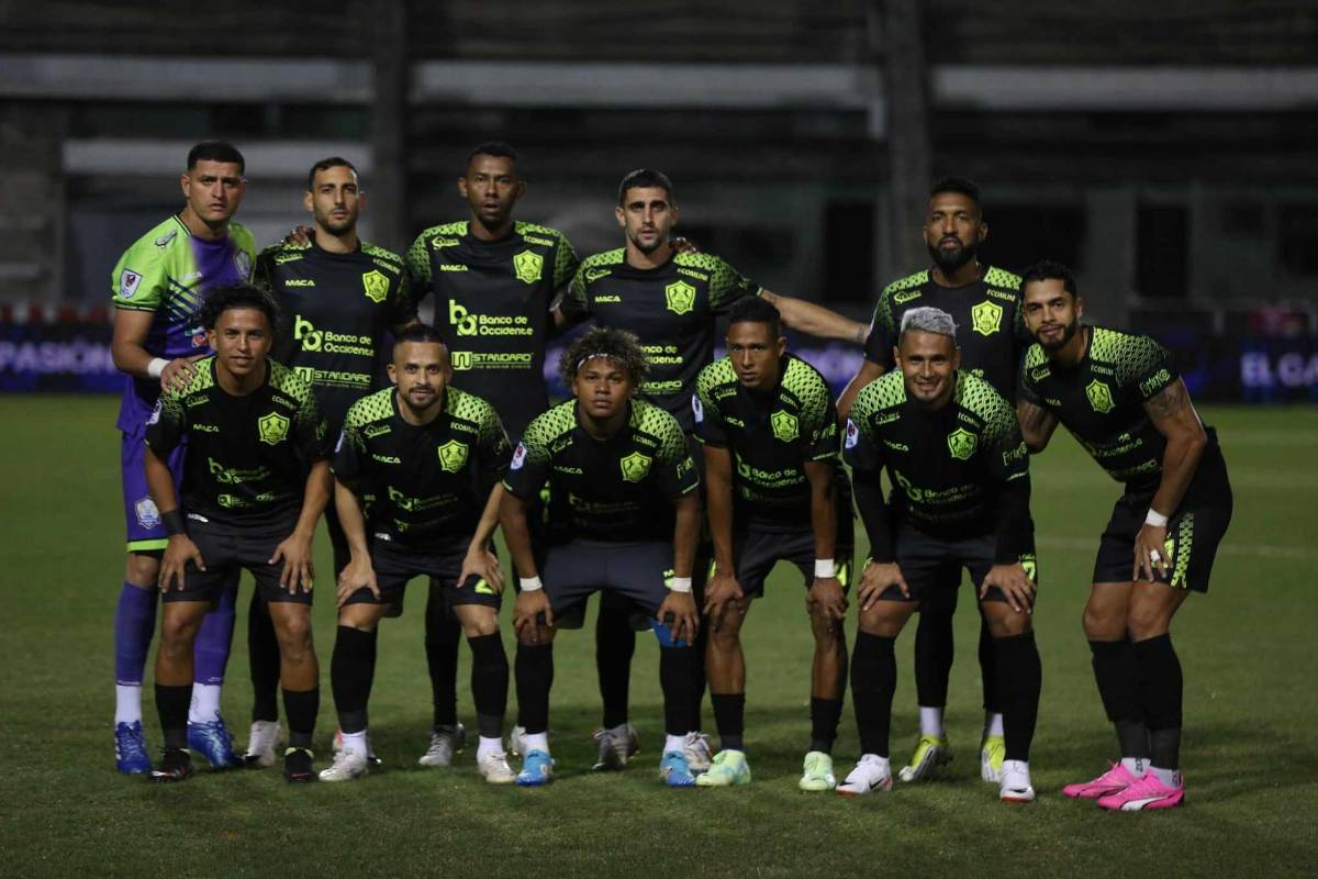 El 11 titular del Olancho FC.