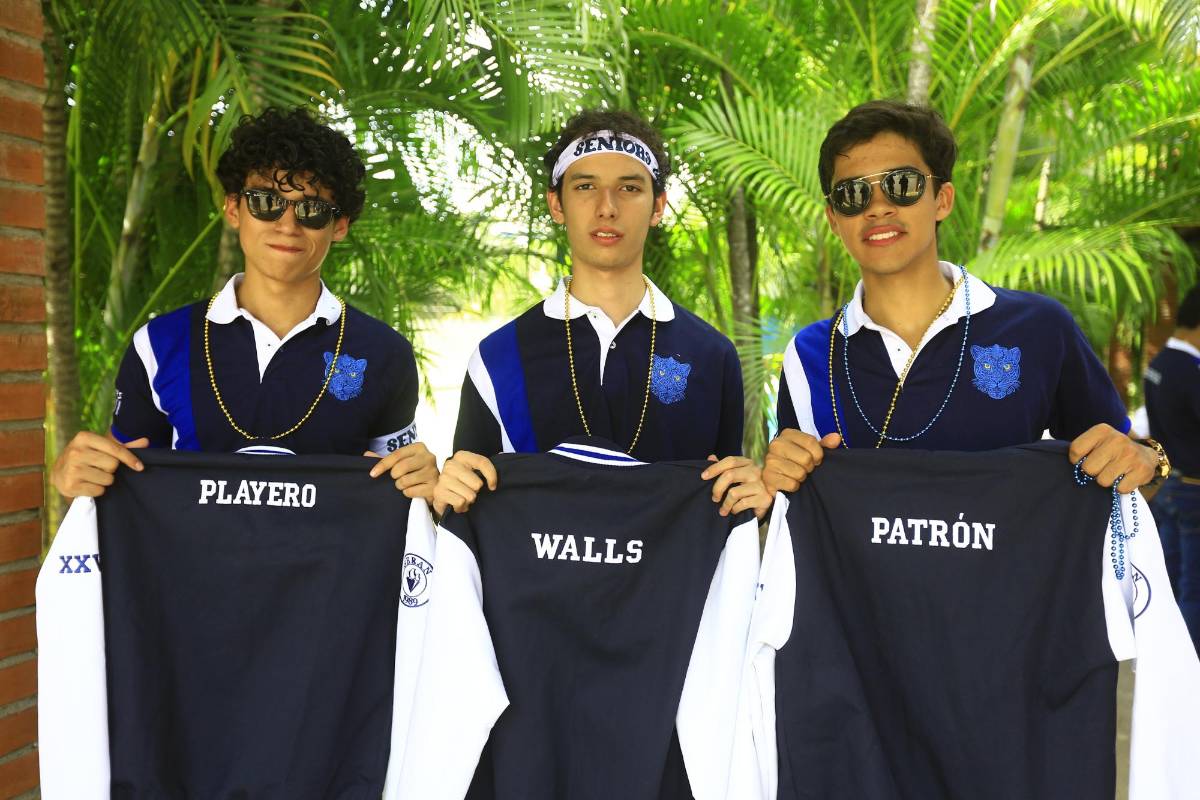 Seniors de Seran School celebran a lo grande su inicio de clases