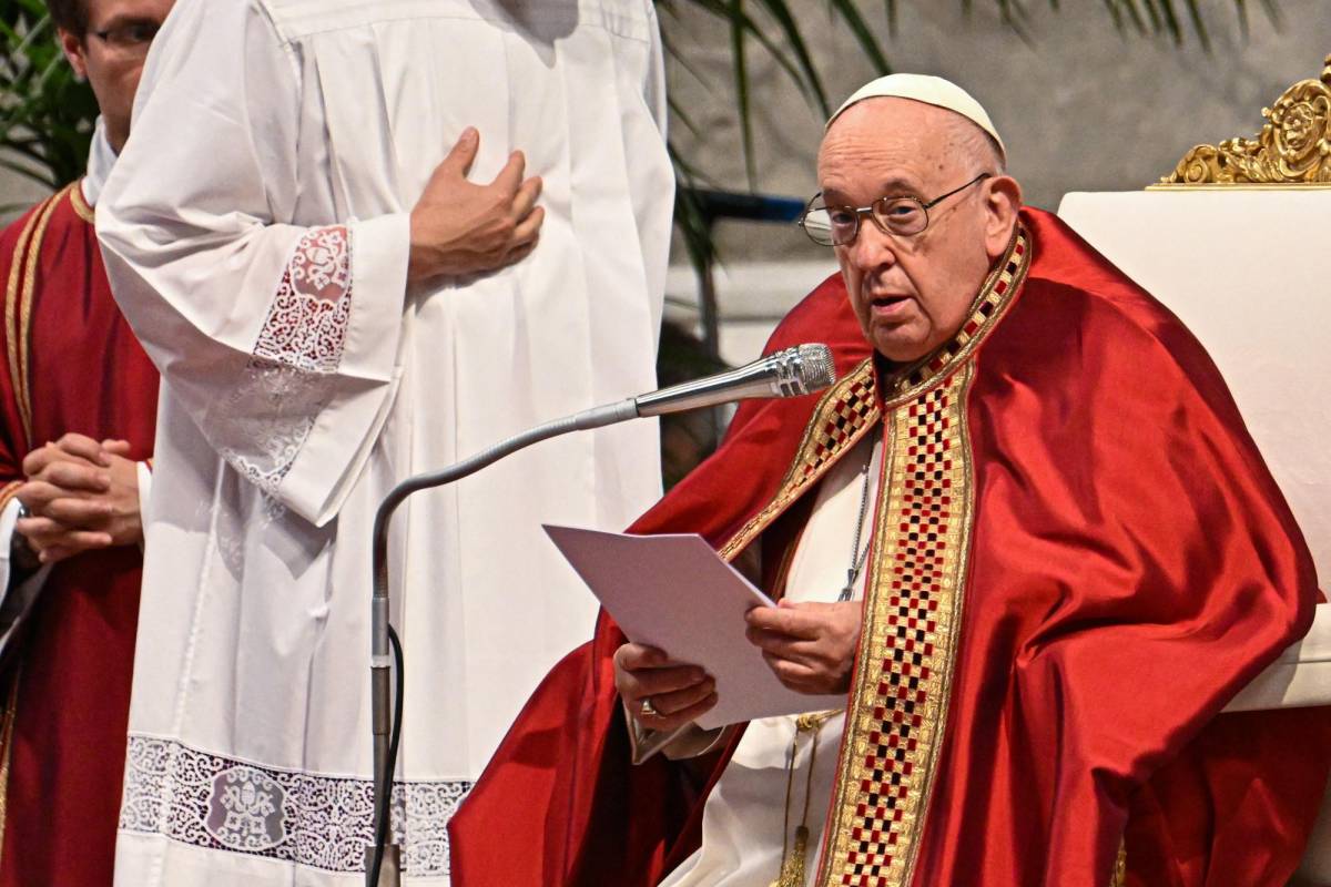 El Papa Francisco afirma que “la humanidad está en peligro”