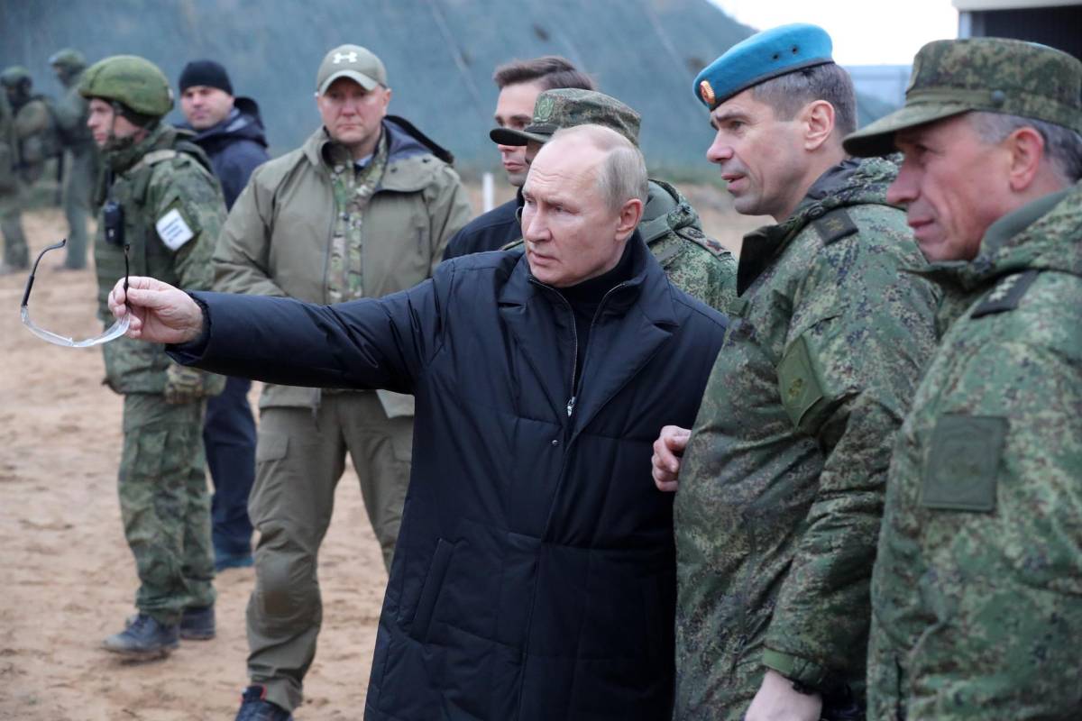 Putin supervisa ensayos nucleares en Rusia y avisa que el riesgo de un conflicto mundial “es muy alto”