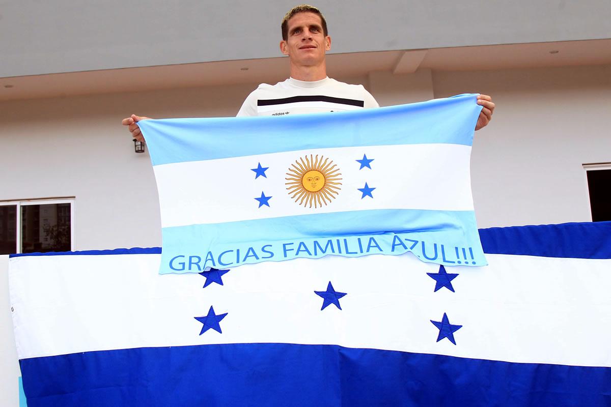 El portero argentino Jonathan Rougier se nacionalizó hondureño en 2021.