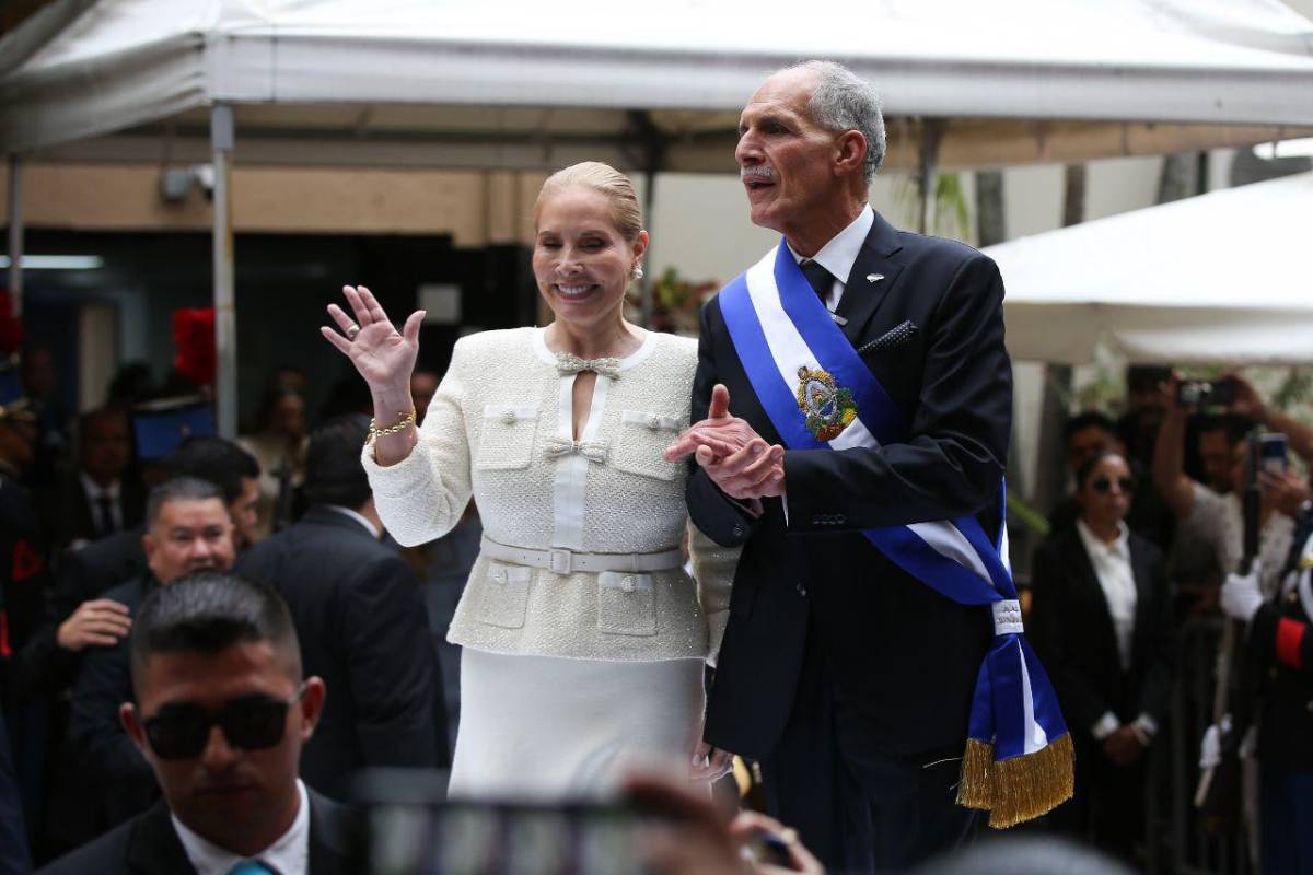 “Honduras, no te voy a fallar”: las imágenes de Nasry Asfura como nuevo presidente