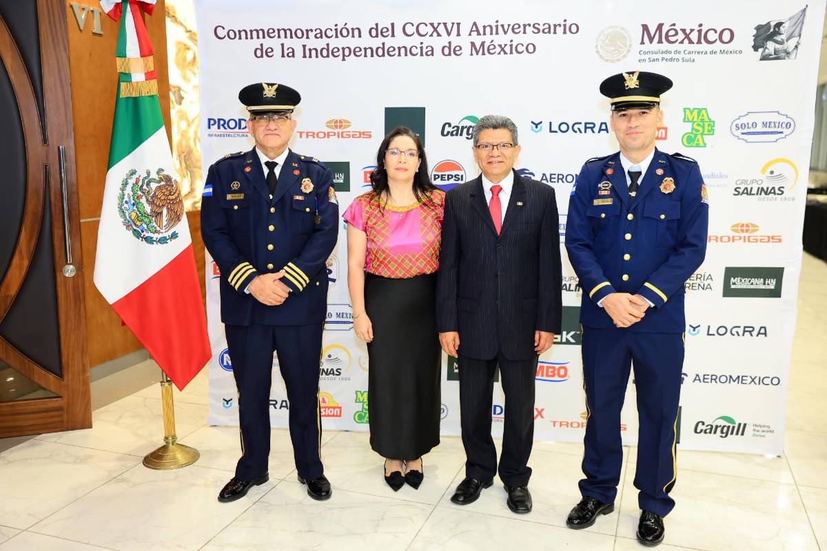 México celebra su Independencia en San Pedro Sula con música y tradición