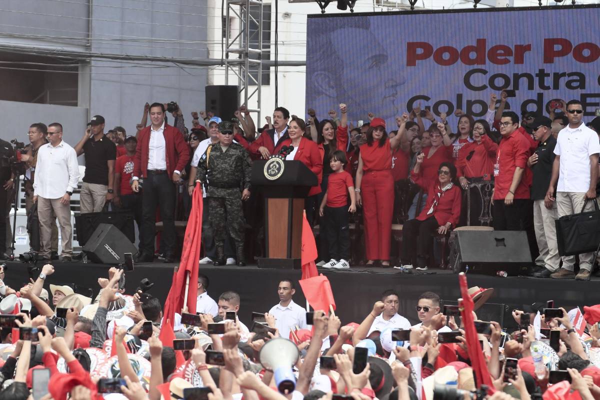 Xiomara Castro dice no permitirá golpe de Estado y pronosticó triunfo de Libre