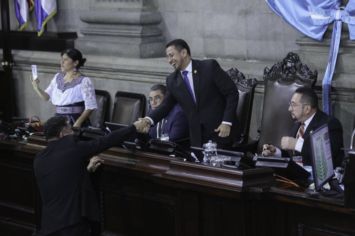 Nery Ramos es reelecto presidente del Congreso de Guatemala