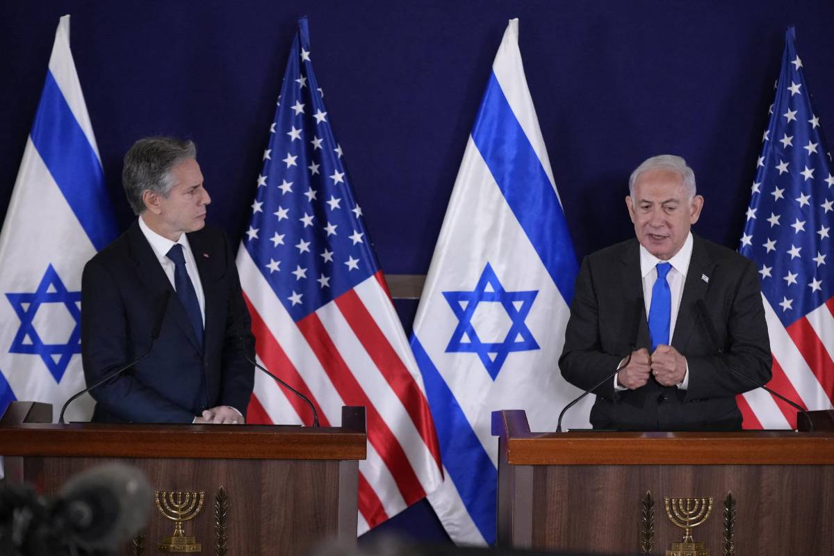 Blinken dice a Netanyahu que mientras EEUU exista Israel no tendrá que defenderse solo