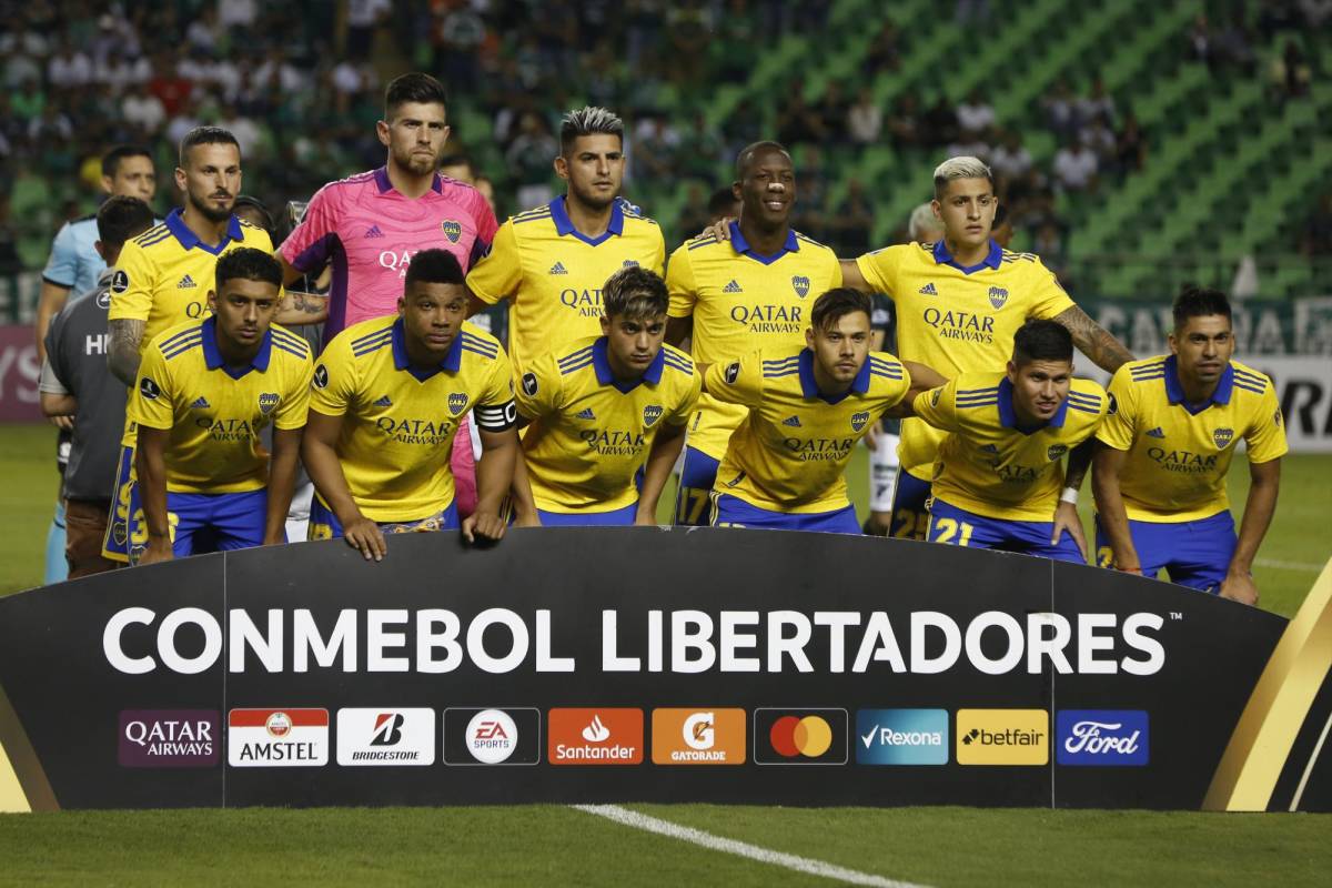 El 11 titular de Boca Juniors que fue derrotado en Colombia en el inicio de la fase de grupos de la Copa Libertadores.