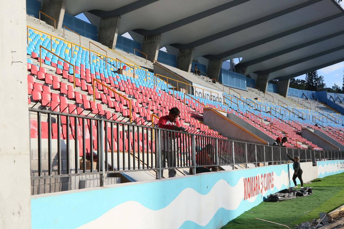 Pulen últimos detalles del Nacional previo a la final: así luce la gradería