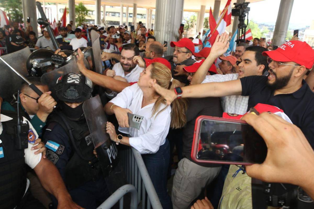 Toletazos y Cálix en el centro del caos: esto originó el zafarrancho en el CN