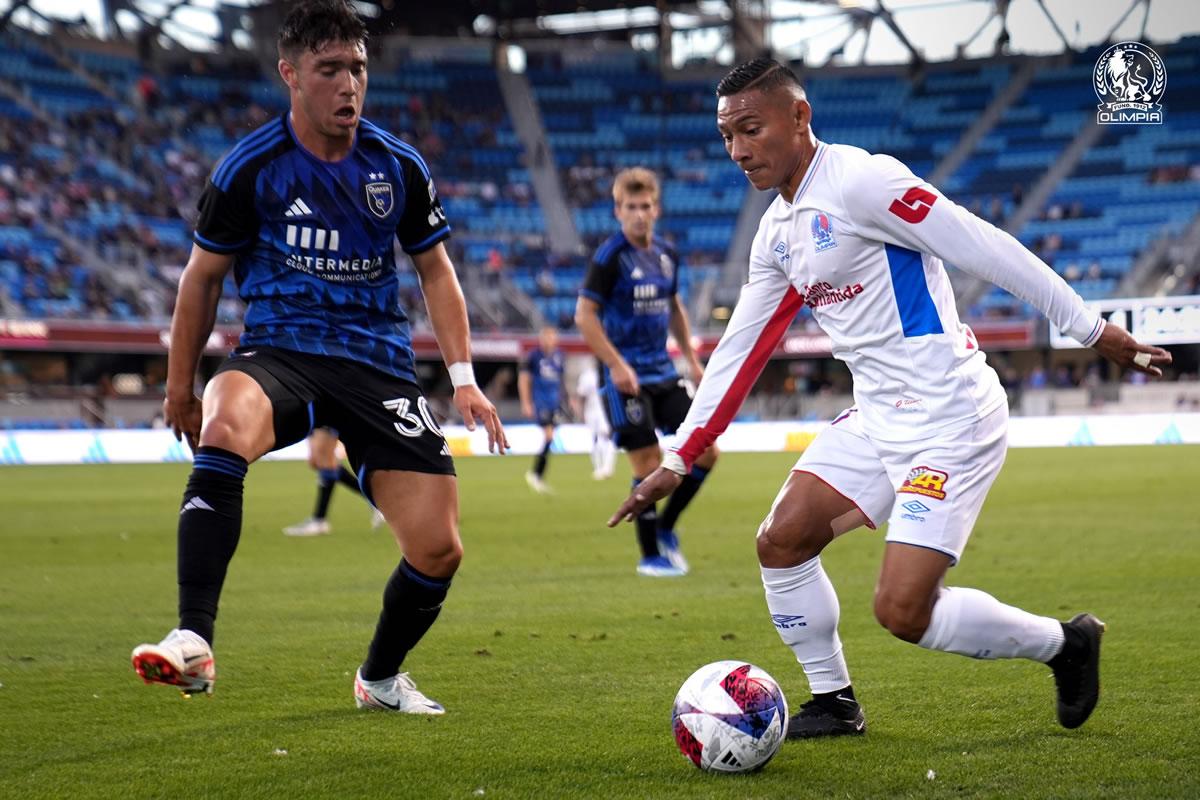 Olimpia salva el invicto en amistoso ante San Jose Earthquakes de la MLS