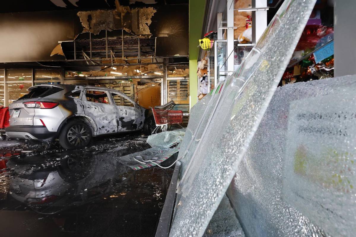 Tensión en México: Imágenes del terrible caos tras la muerte de El Mencho