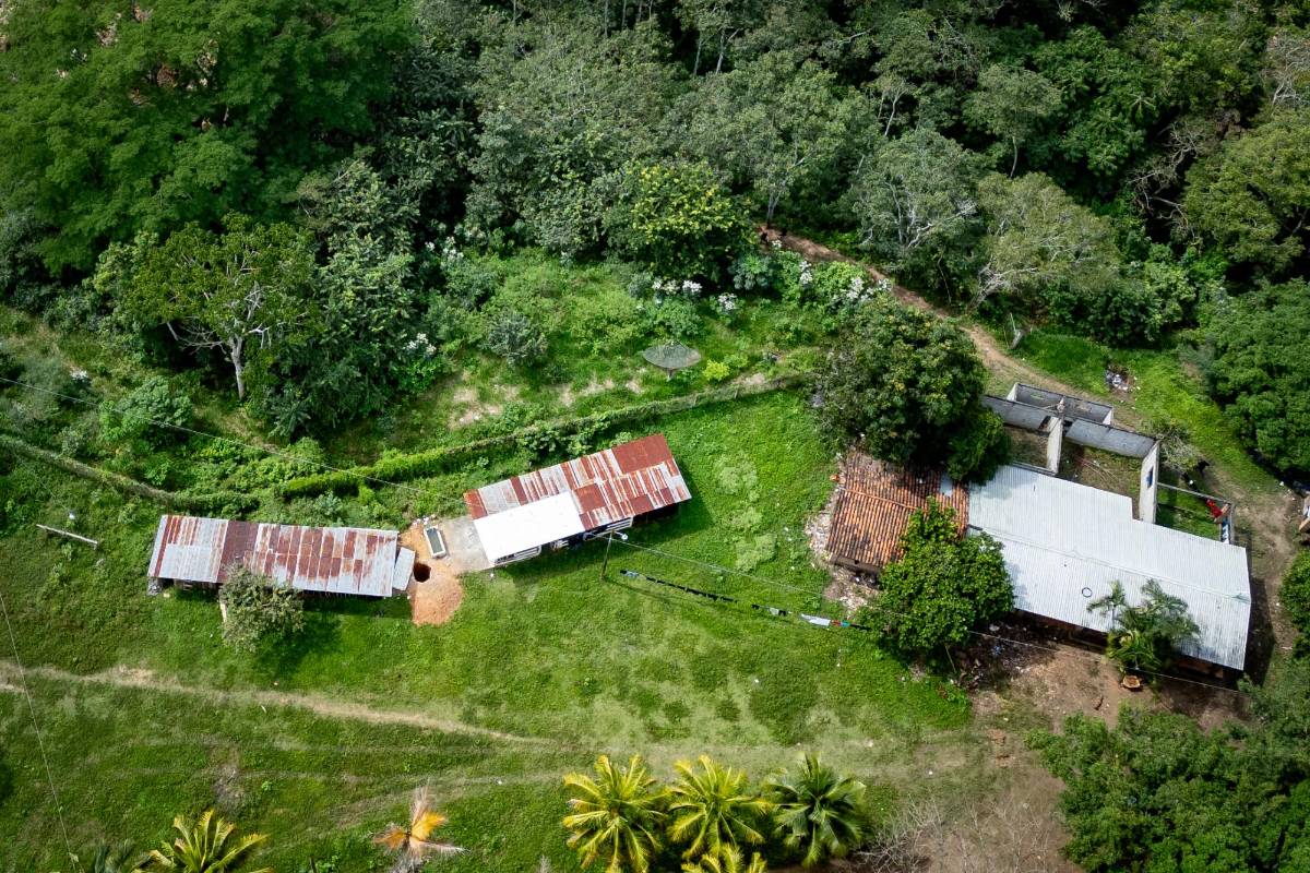 La Policía busca el botín en una hacienda de Magdaleno Meza.