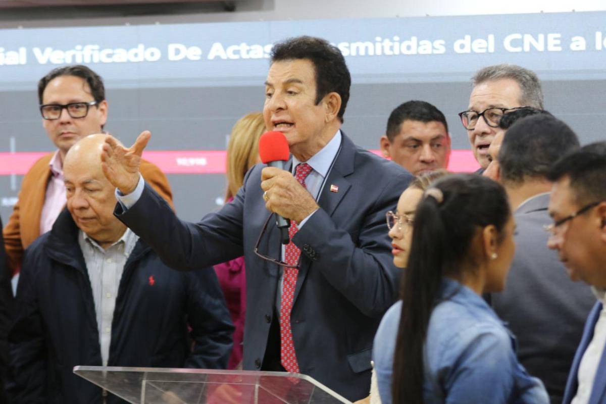 Nasry Asfura o Salvador Nasralla: ¿quién va ganando en cada departamento?