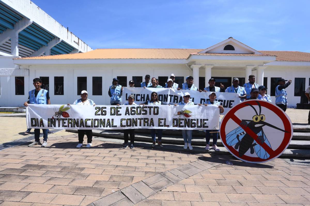 Imágenes de la marcha “Todos contra el dengue” en San Pedro Sula
