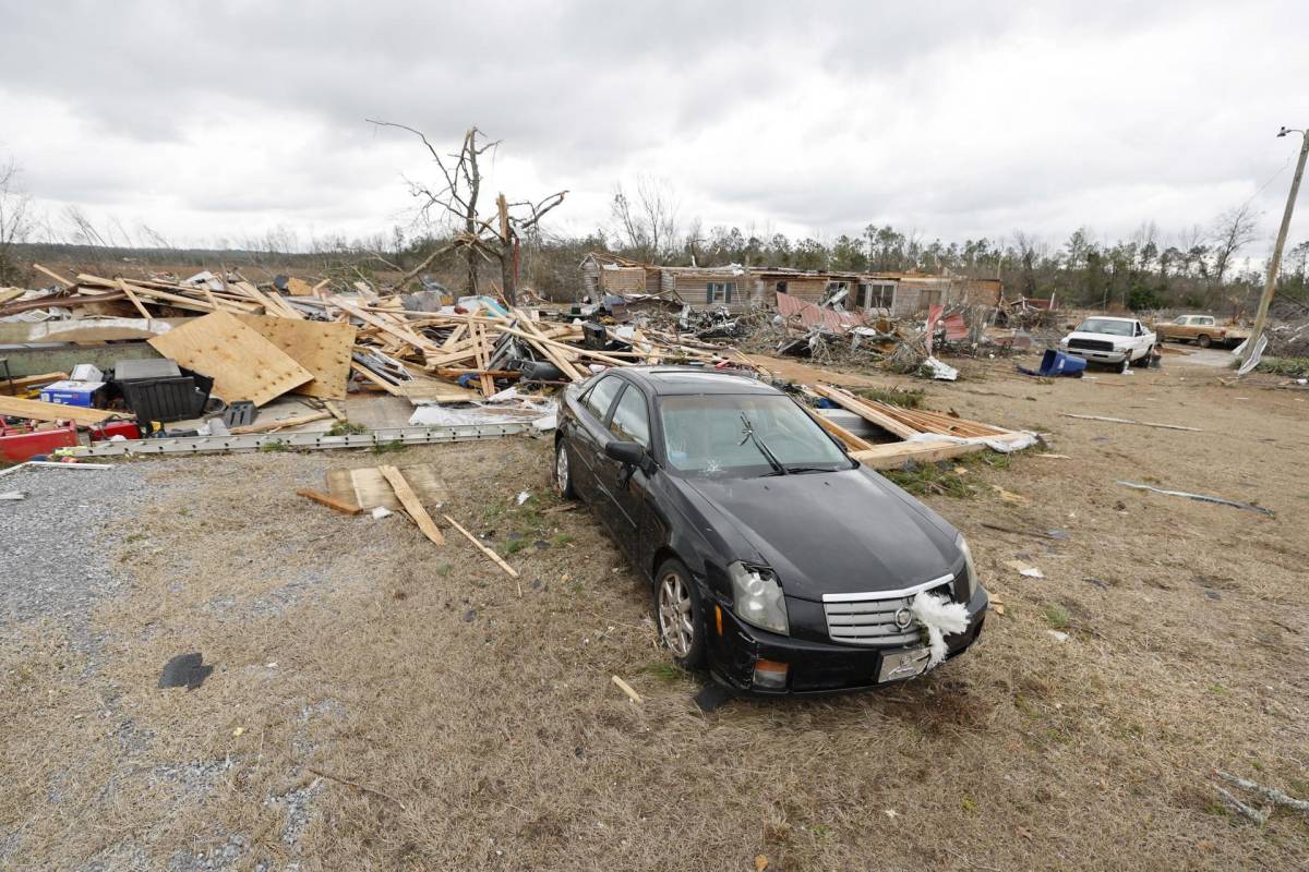 Siete muertos por tornados y tormentas en Estados Unidos