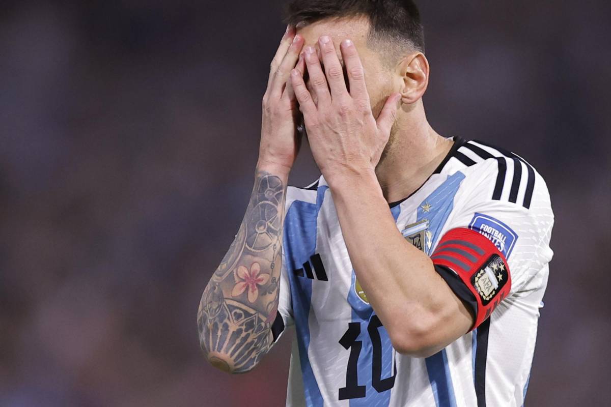 Lionel Messi lamentó la derrota como local de Argentina ante Uruguay.