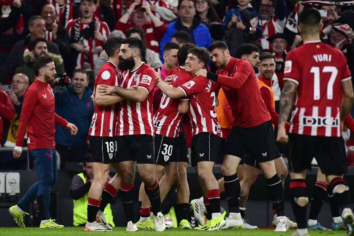 Athletic lo comenzó ganando desde el primer minuto del partido con un tanto de rka Guruzeta.