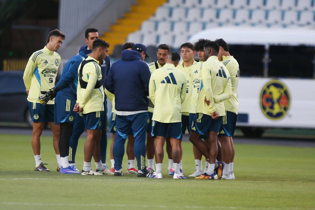 América entrenó en el Nacional: con exBarcelona y duda antes de jugar vs Olimpia