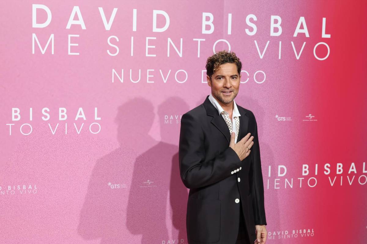 David Bisbal lanza este viernes su octavo disco, “Me siento vivo”