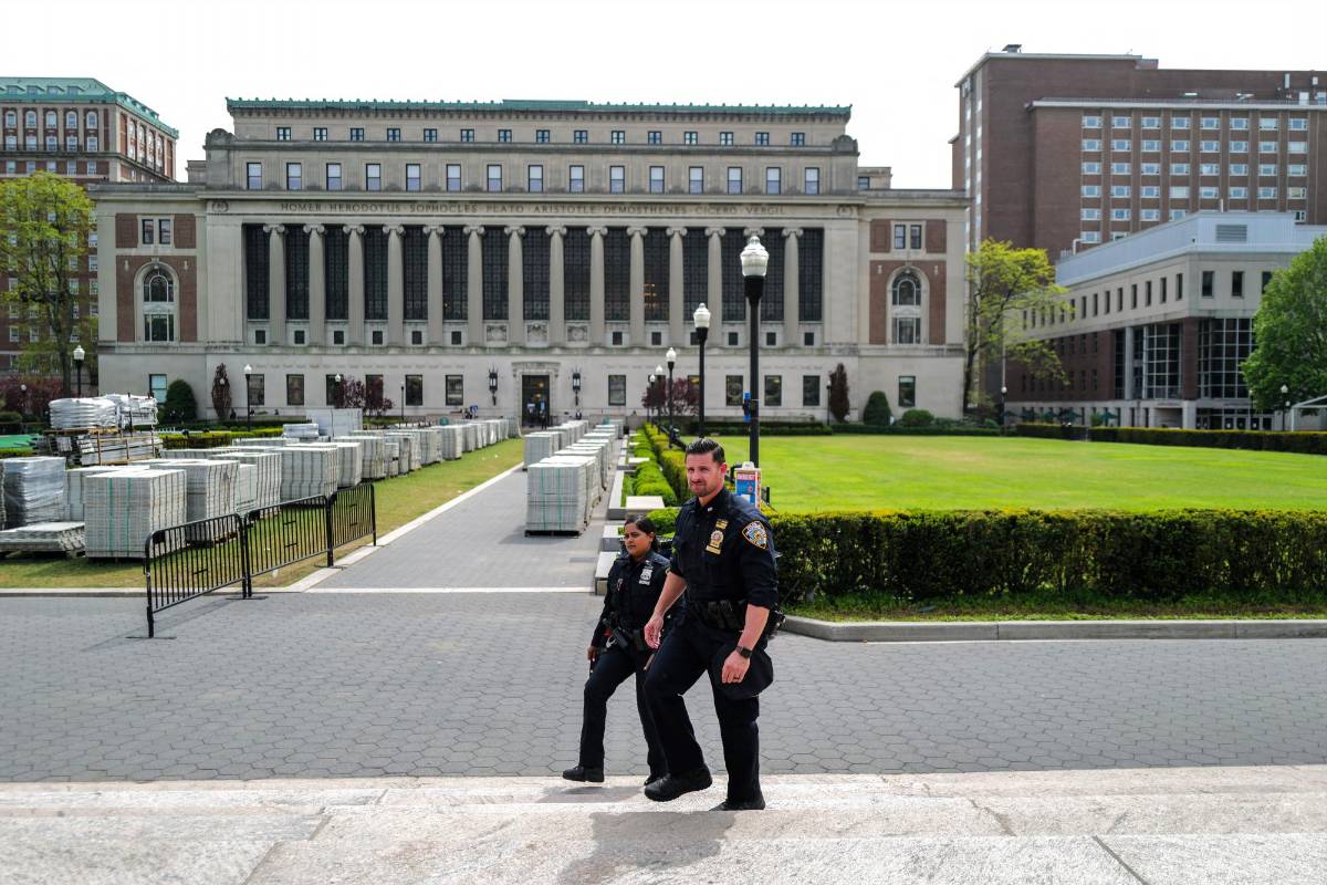 Columbia cancela ceremonia de graduación por protestas contra guerra en Gaza