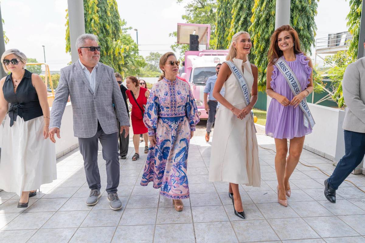 Así estuvo la visita de Miss Universo 2024 al museo El Pequeño Sula