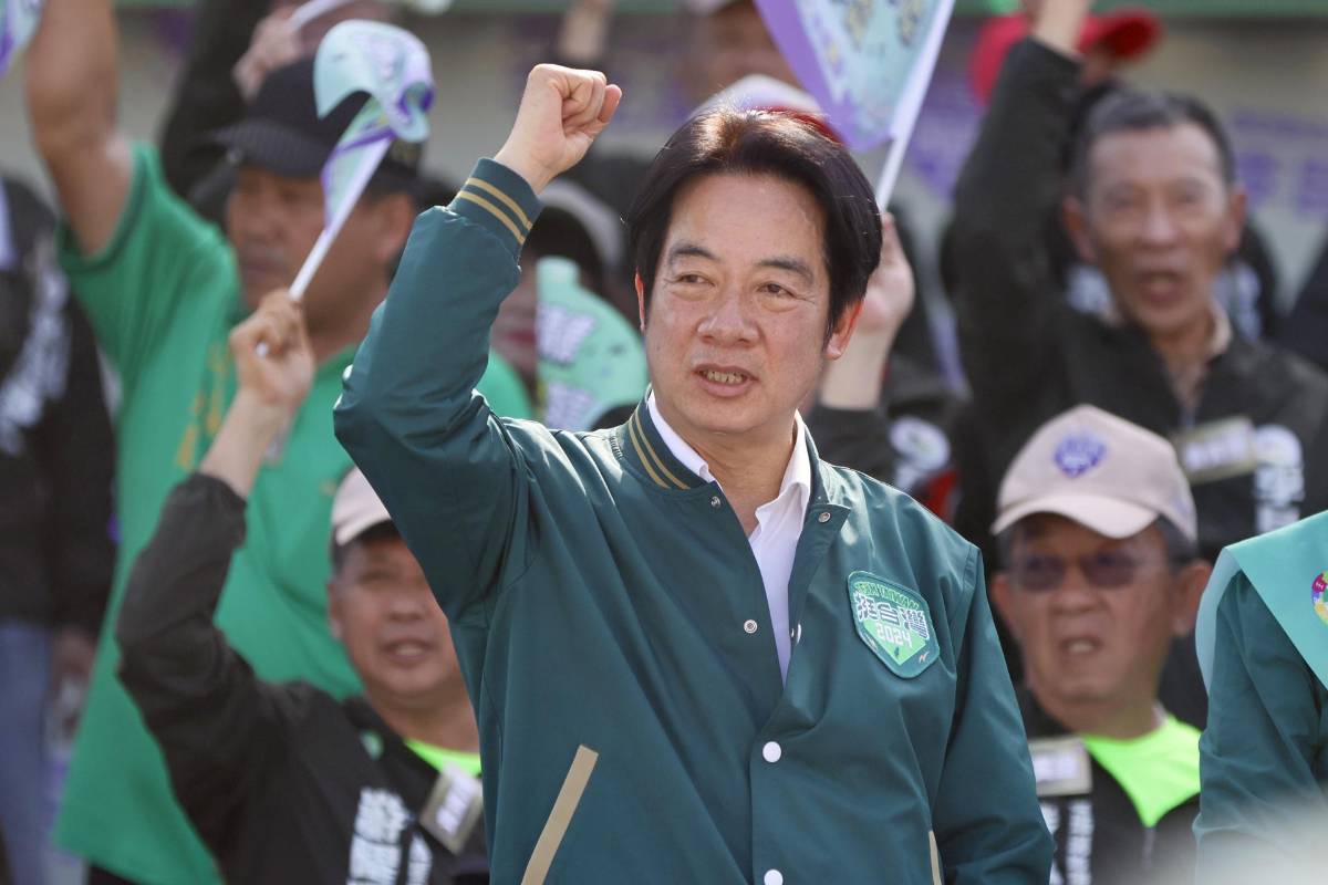 El vicepresidente de Taiwán, William Lai, es el favorito para ganar las elecciones.
