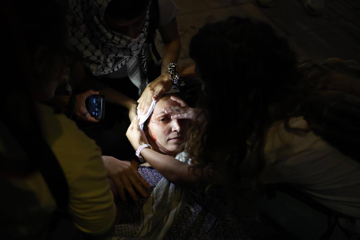 Masiva protesta en España contra el genocidio de Gaza termina en enfrentamientos y caos