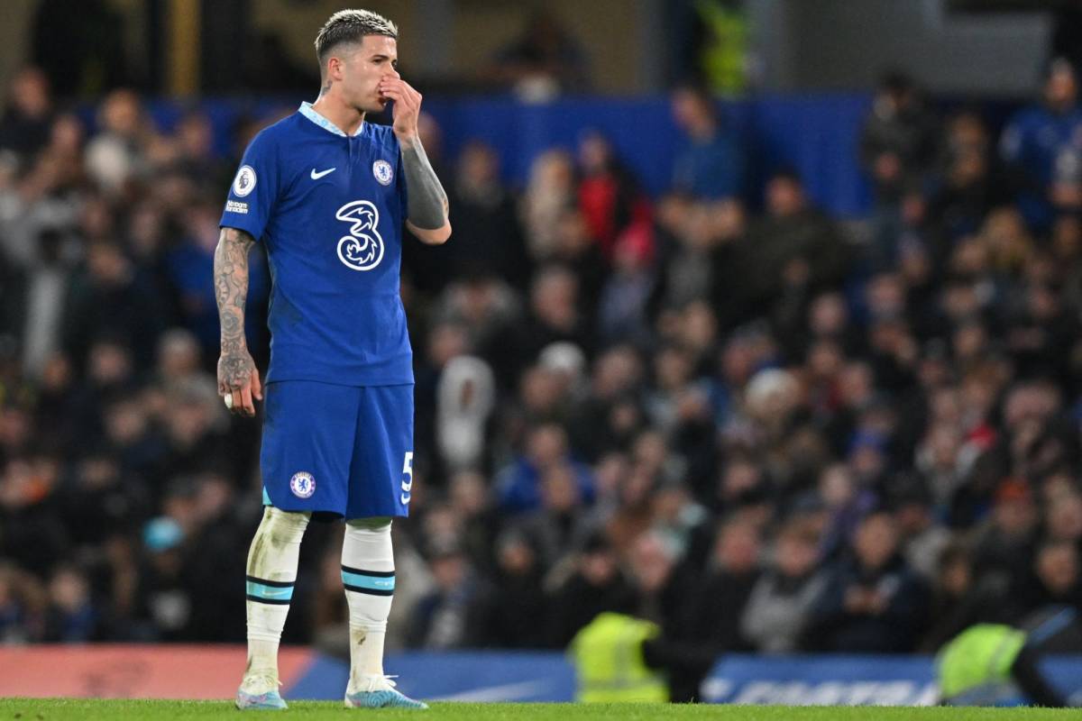 Enzo Fernández llegó procedente del Benfica de Portugal.