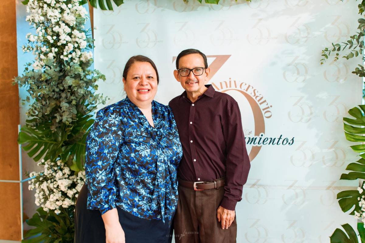 Lidabel y Mario Mena