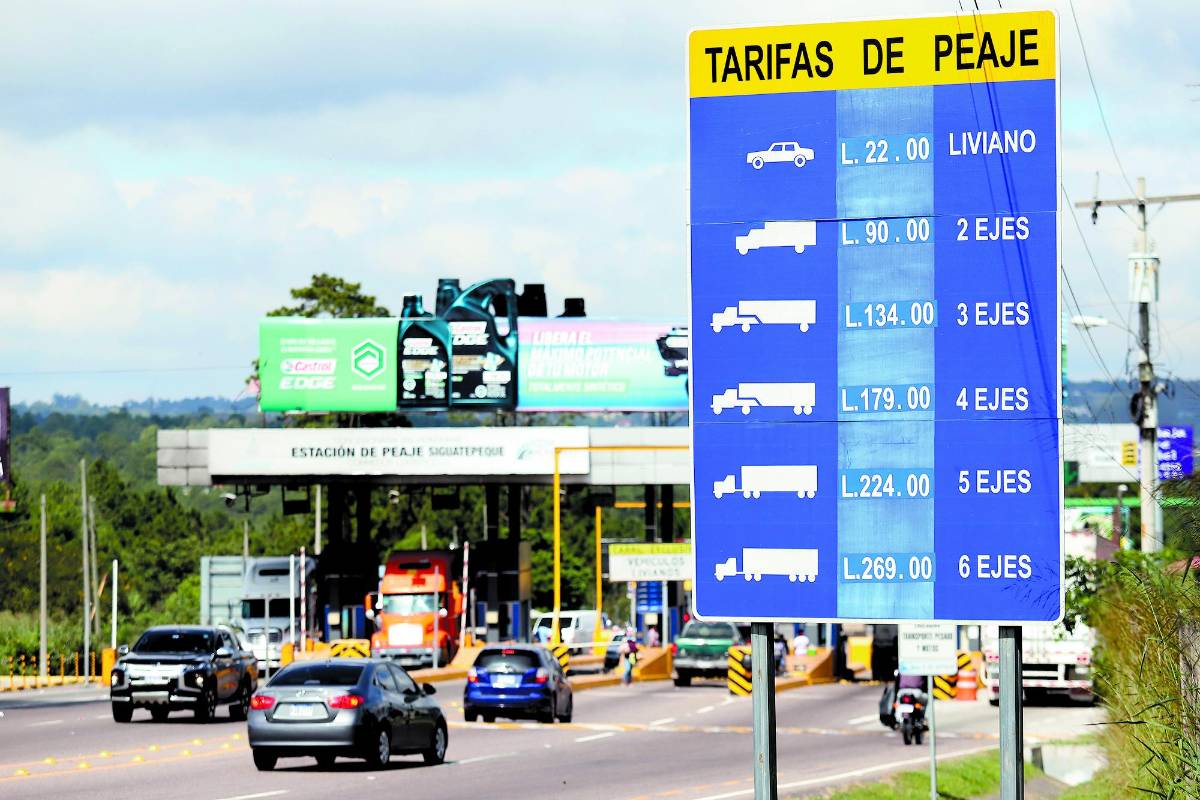 Aumento al peaje se pagará con ganancias del Gobierno