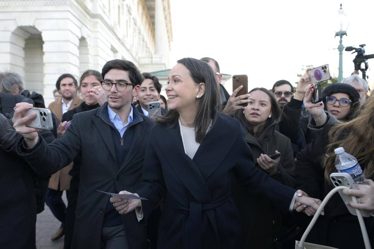 Así fue el encuentro entre María Corina Machado y Donald Trump