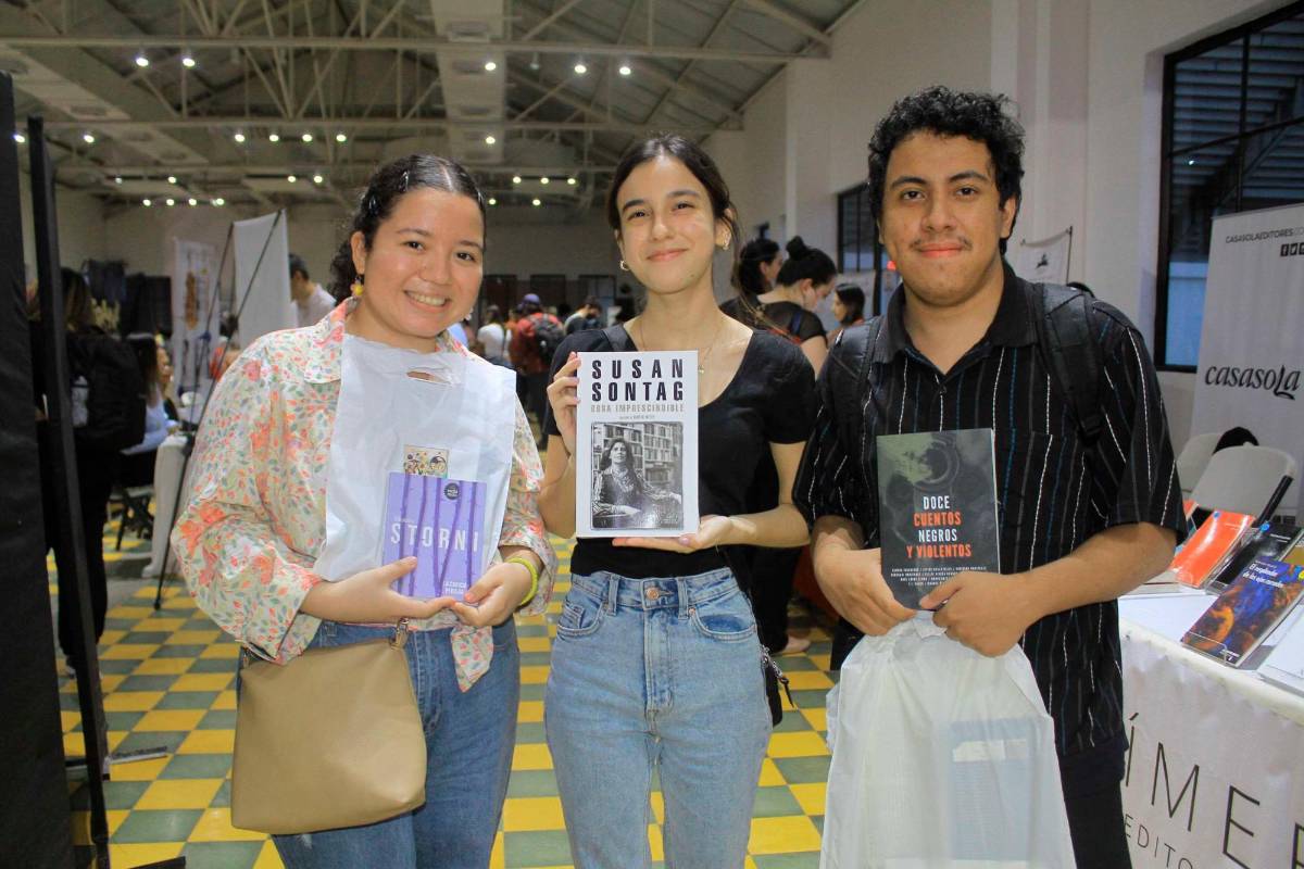 Un éxito total la Feria del libro en San Pedro Sula