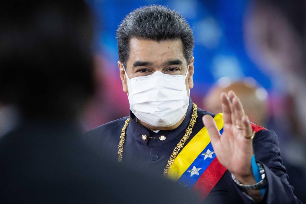 Nicolás Maduro, cuestionado presidente de Venezuela. Fotografía: EFE