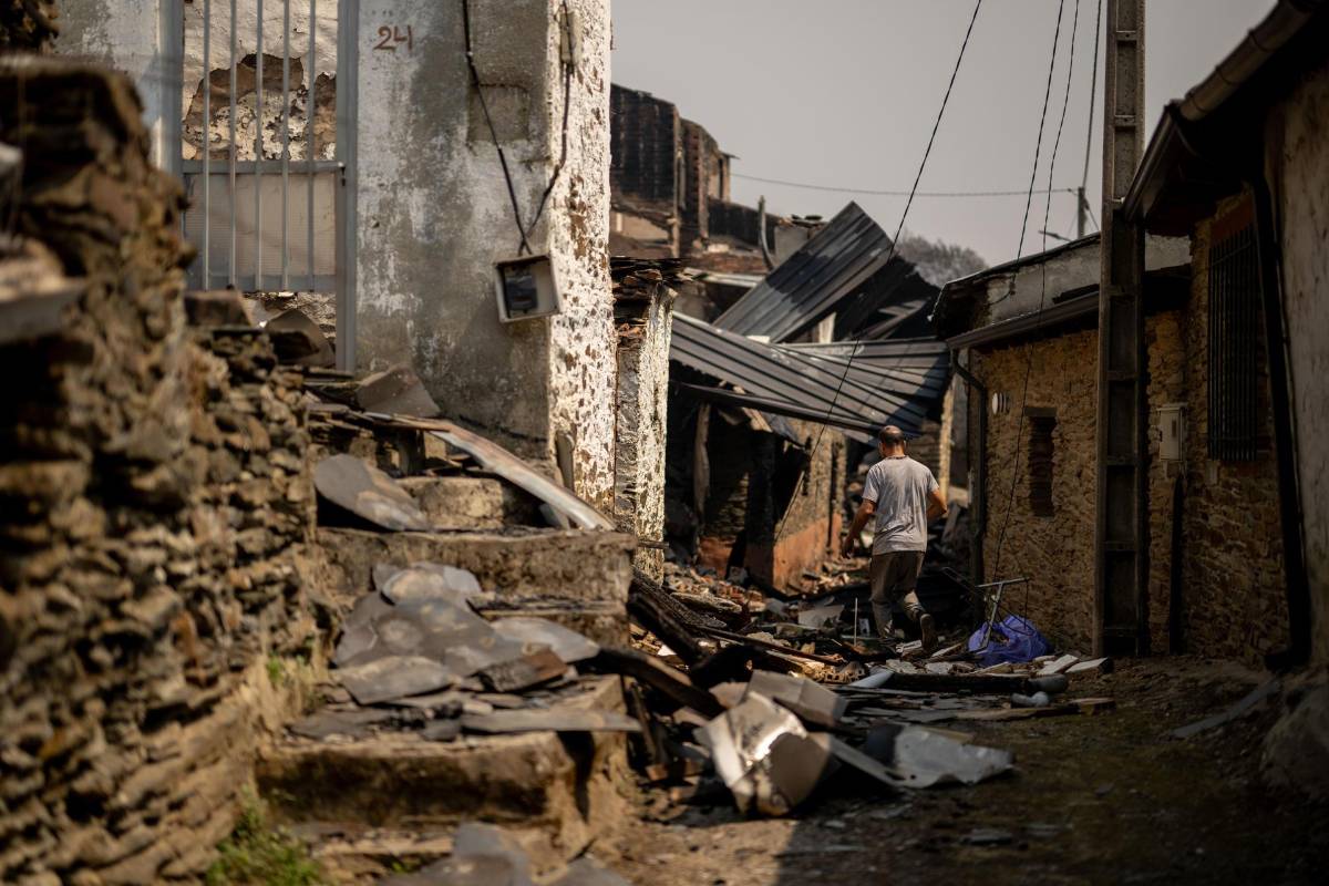 Es un infierno: Devastación en España por la peor ola de incendios del siglo