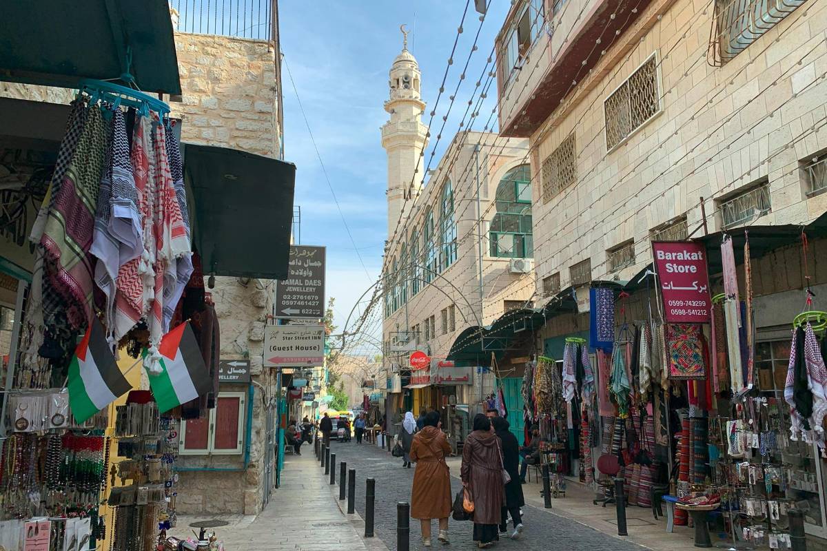 Los turistas no pueden ingresar a Belén tras el cierre de los checkpoints por Israel.