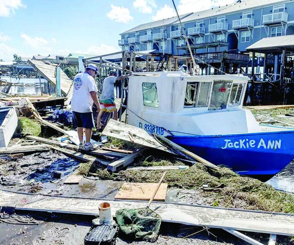 $!Helene desdibujó muchos pueblos y paisajes en EUA.